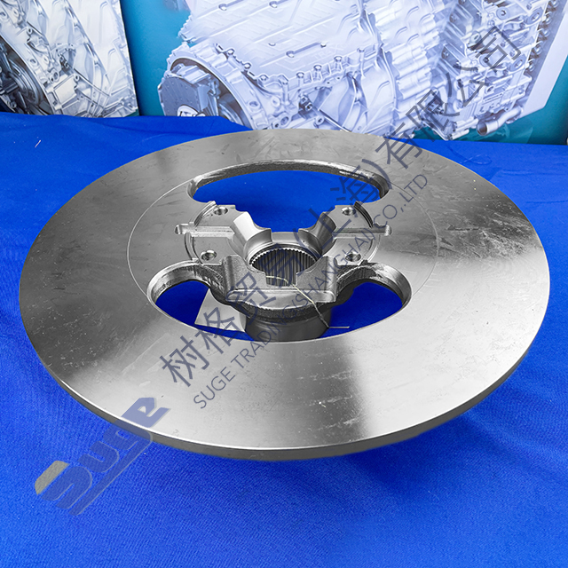 ZF 4WG310 output flange with brake disc (XCMG) Commercial Vehicle 4646 309 040