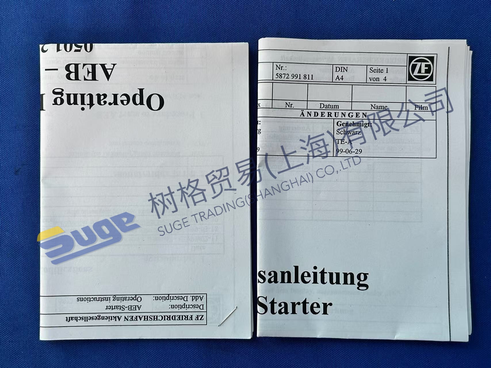 ZF 4WG260 4WG310 WG AEB actuator - tools 0501 298 522